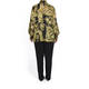 MARINA RINALDI BAROQUE PRINT SILK SHIRT