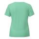 Persona crystal embellished emerald green short sleeve v-neck top