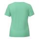 Persona crystal embellished emerald green short sleeve v-neck top