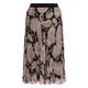 Piero Moretti Pleated Paisley Skirt 