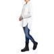 MARINA RINALDI LONG TUNIC WITH HOOD CREAM 