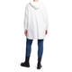 MARINA RINALDI LONG TUNIC WITH HOOD CREAM 