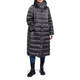 ELENA MIRO LONG PUFFER COAT ANTHRACITE 