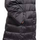 ELENA MIRO LONG PUFFER COAT ANTHRACITE 