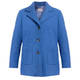 NOW BY PERSONA  BOUCLÉ JACKET OCEAN