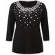 MARINA RINALDI EMBELLISHED TOP