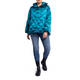 ELENA MIRO QUILTED PUFFER TURQUOISE 