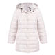 ELENA MIRO SHORT MID-LENGTH PUFFER CHALK 