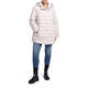 ELENA MIRO SHORT MID-LENGTH PUFFER CHALK 