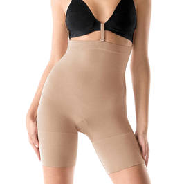  Spanx Plus nude mid-thigh bodysuit - Plus Size Collection
