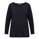 LUISA VIOLA TWO FABRIC TOP BLACK
