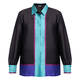 LUISA VIOLA SATIN SHIRT BLACK 