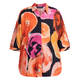 BEIGE PRINT SHIRT ORANGE 