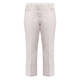 ELENA MIRO CROPPED DENIM TROUSERS CHALK 