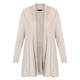 BEIGE PLEATED CARDIGAN CHAMPAGNE 