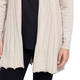 BEIGE PLEATED CARDIGAN CHAMPAGNE 