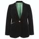 ELENA GRUNERT PANNE VELVET BLAZER