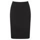 Elena Miro black pencil skirt with gold back zip