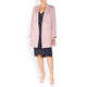 PERSONA BY MARINA RINALDI LONG JACKET ROSE PINK