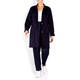 MARINA RINALDI DOUBLE-FACED WOOL BLEND COAT