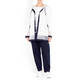 GAIA OPAQUE SHOWER PROOF JACKET NAVY TRIM