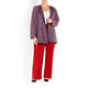 MARINA RINALDI TWEED JACKET MULTICOLOUR 