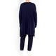 MARINA RINALDI LONGLINE CARDIGAN NAVY