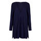 MARINA RINALDI LONGLINE CARDIGAN NAVY