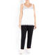 MARINA RINALDI SPORT SATIN CAMISOLE WHITE