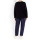 PERSONA BY MARINA RINALDI COTTON SWEATER BLACK