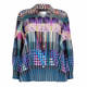 MARINA RINALDI PURE SILK SHIRT MULTICOLOUR 