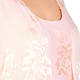 CAPRI GEORGETTE DRESS AND DUSTER COAT POWDER