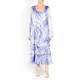 CAPRI GEORGETTE DRESS AND DUSTER COAT LILAC