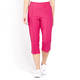BEIGE CROPPED PULL ON TROUSER CERISE 