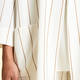 MARINA RINALDI LONGLINE STRIPE JACKET CACHA