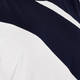 PERSONA BY MARINA RINALDI NAVY AND WHITE INTARSIA SWEATER