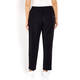 PERSONA BY MARINA RINALDI CROPPED TROUSER NAVY