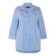 VERPASS CANDY STRIPE SHIRT BLUE