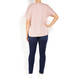 VERPASS STRETCH JERSEY TOP PINK