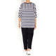 VERPASS KIMONO SHAPED SLEEVES TOP 