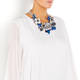 NUR PEARL AND JEWEL NECKLACE BLUE