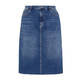 ELENA MIRO STRETCH DENIM SKIRT