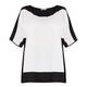 ELENA MIRO TUNIC BLACK AND WHITE