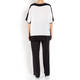 ELENA MIRO TUNIC BLACK AND WHITE