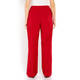 MARINA RINALDI VIRGIN WOOL TROUSER RED 