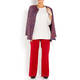 MARINA RINALDI TWEED JACKET MULTICOLOUR 