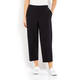 PERSONA BY MARINA RINALDI CROPPED JERSEY TROUSER BLACK