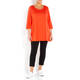 VERPASS STRETCH JERSEY TUNIC CORAL