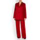 MARINA RINALDI VIRGIN WOOL JACKET RED