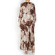 KIRSTEN KROG DRESS CAPPUCCINO